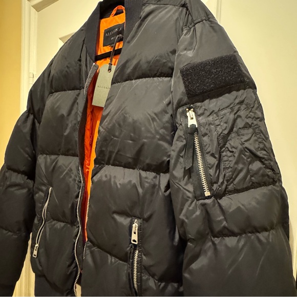 ALL SAINTS Bomber Flight Jacket - Picture 2 of 9